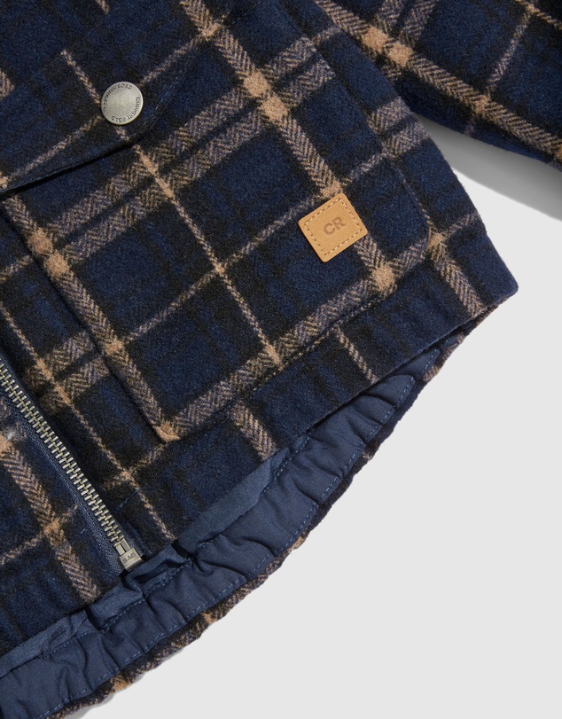 Country Road Check Puffer Jacket