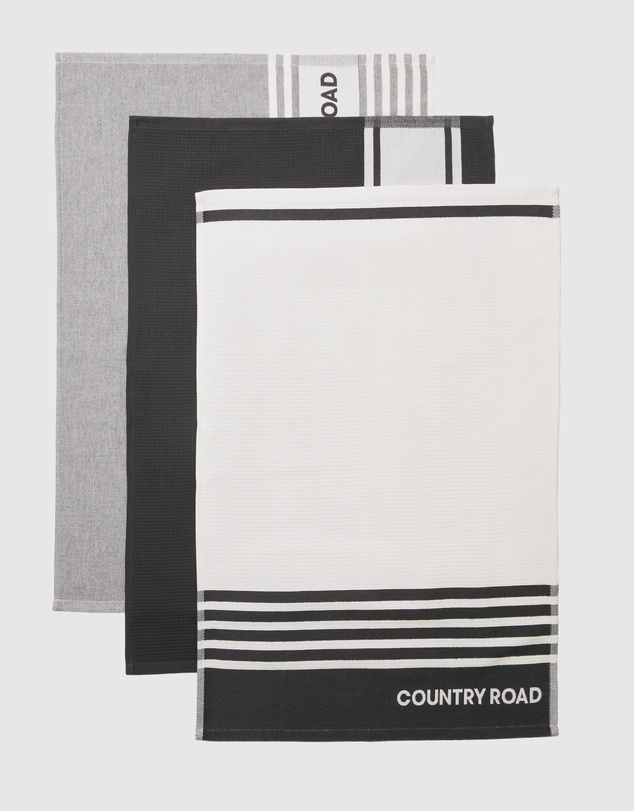Country Road Aeri Tea Towel Pack Of 3