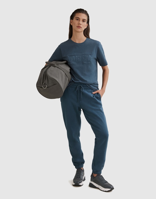 Country Road Verified Australian Cotton Elasticated Cuff Track Pant