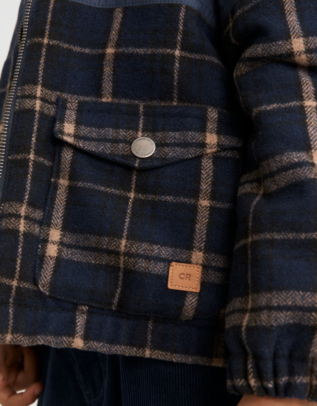 Country Road Check Puffer Jacket