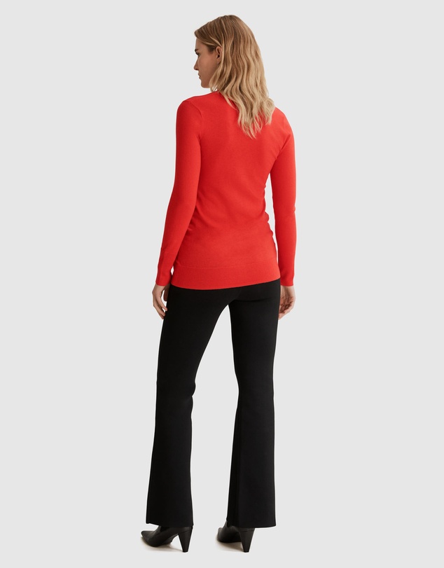 Country Road Australian Merino Wool Silk Cardigan