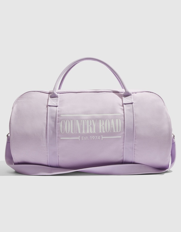 Country Road Heritage Zip Canvas Tote Bag