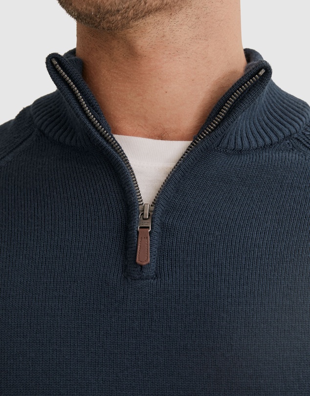 Country Road Australian Wool Half Zip Knit