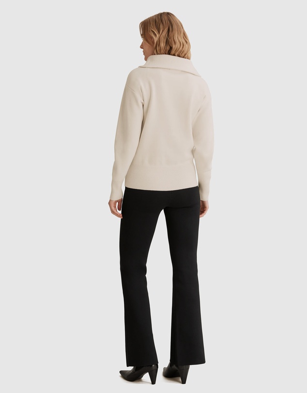 Country Road Zip Detail Knit