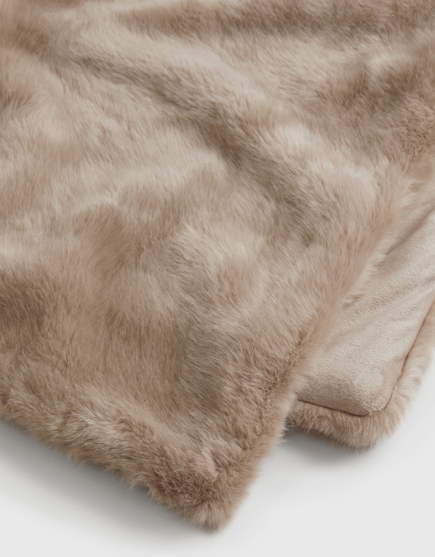 Country Road Loui Faux Fur Throw