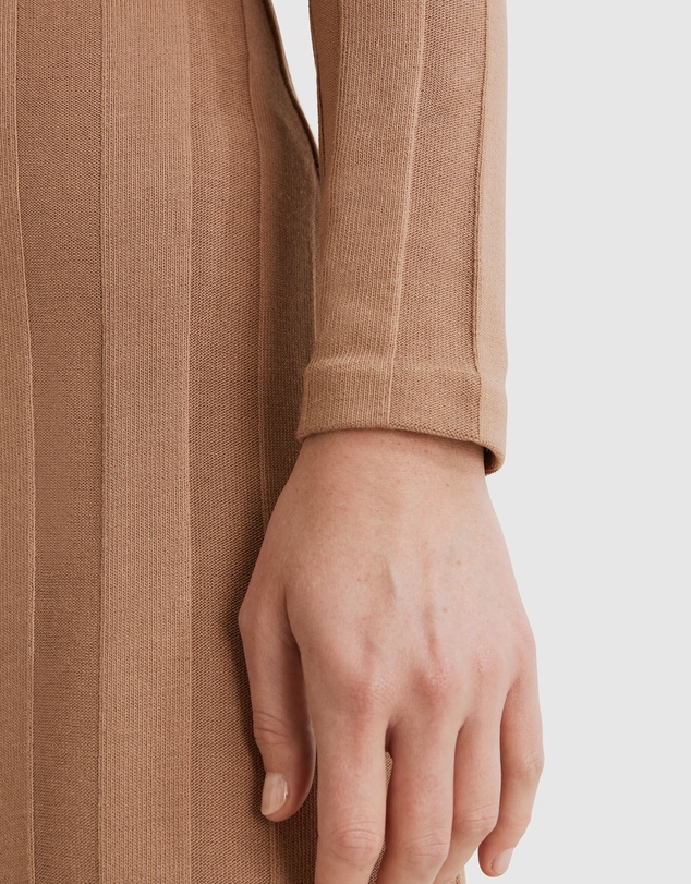 Country Road Self Stripe Rib Dress