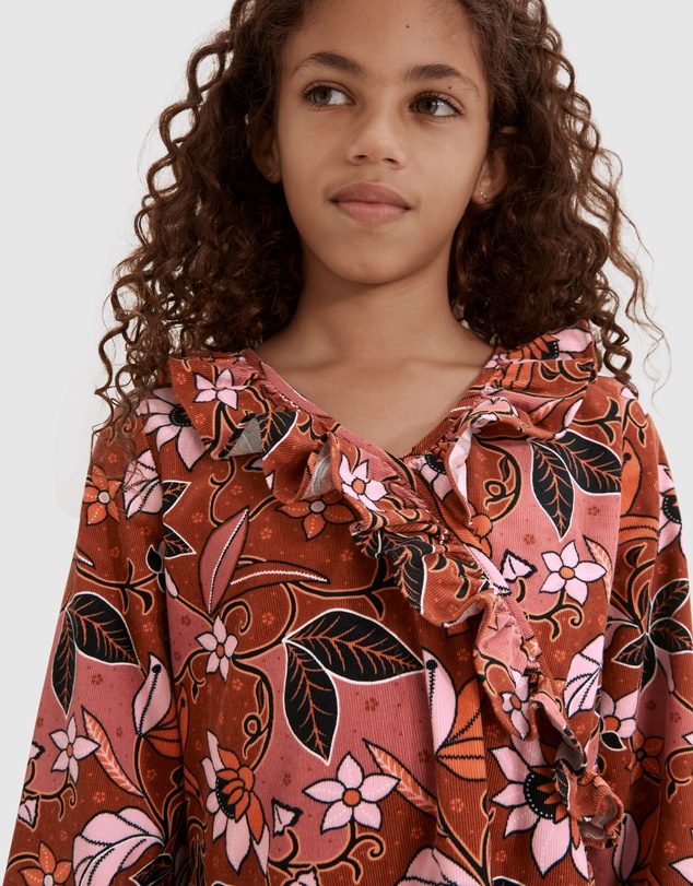 Country Road Autumn Floral Dress