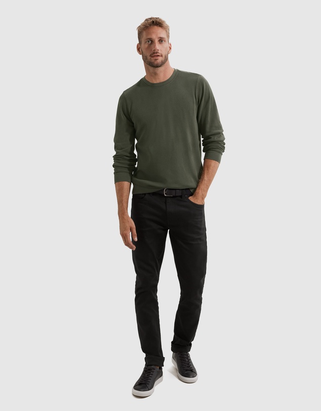 Country Road Waffle Crew T-Shirt