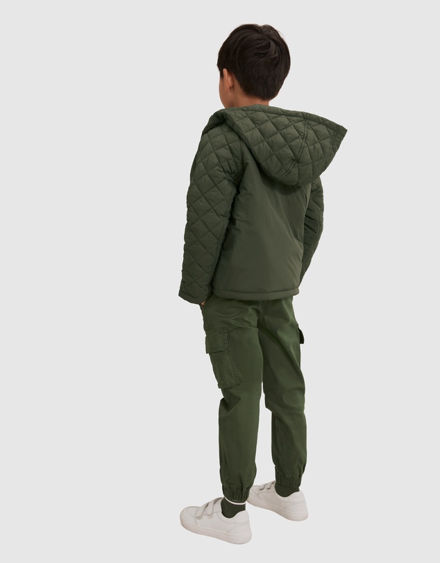 Country Road Recycled Nylon Patch Quilted Jacket