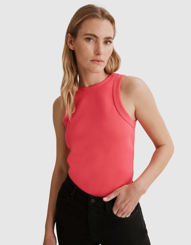 Country Road Fitted Jersey Tank