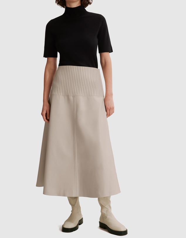 Country Road Panelled A-line Skirt