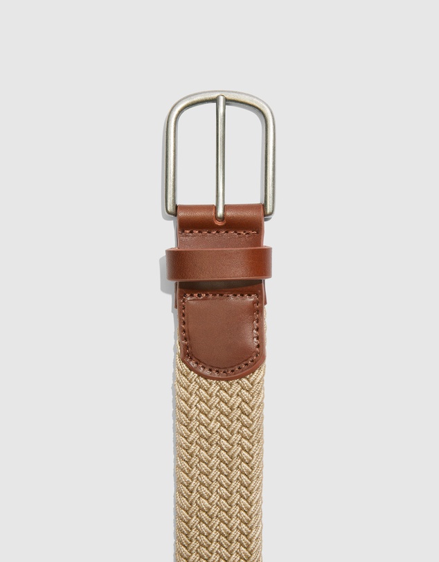 Country Road Woven Stretch Belt