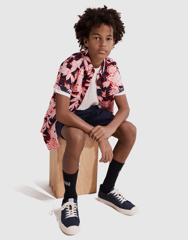 Country Road Teen Drawcord Linen Short