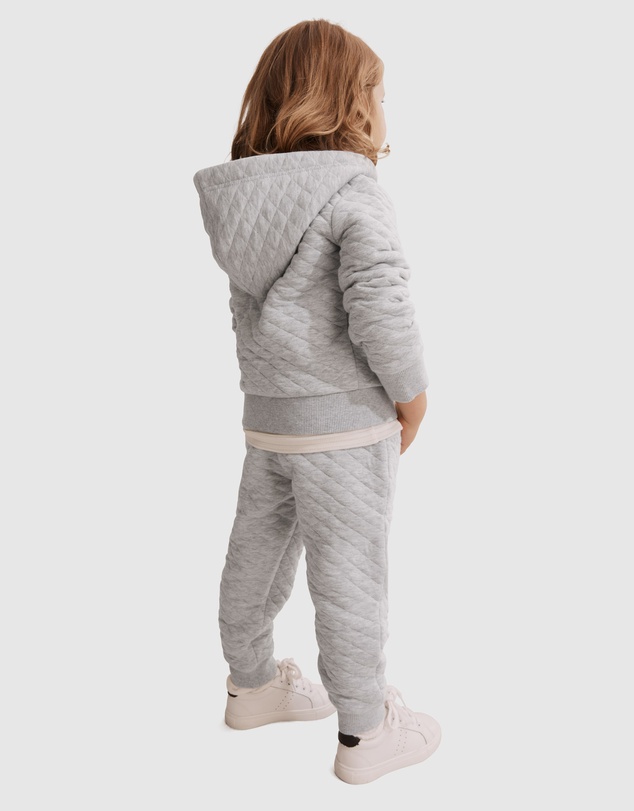 Country Road Australian Cotton Quilted Hooded Sweat