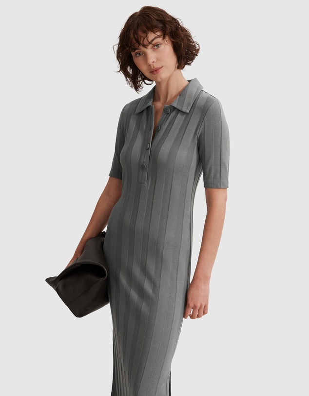 Country Road Cotton Modal Polo Dress
