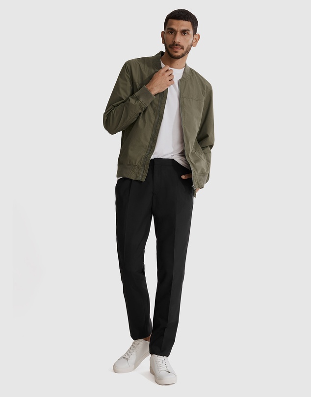 Country Road Washed Bomber Jacket