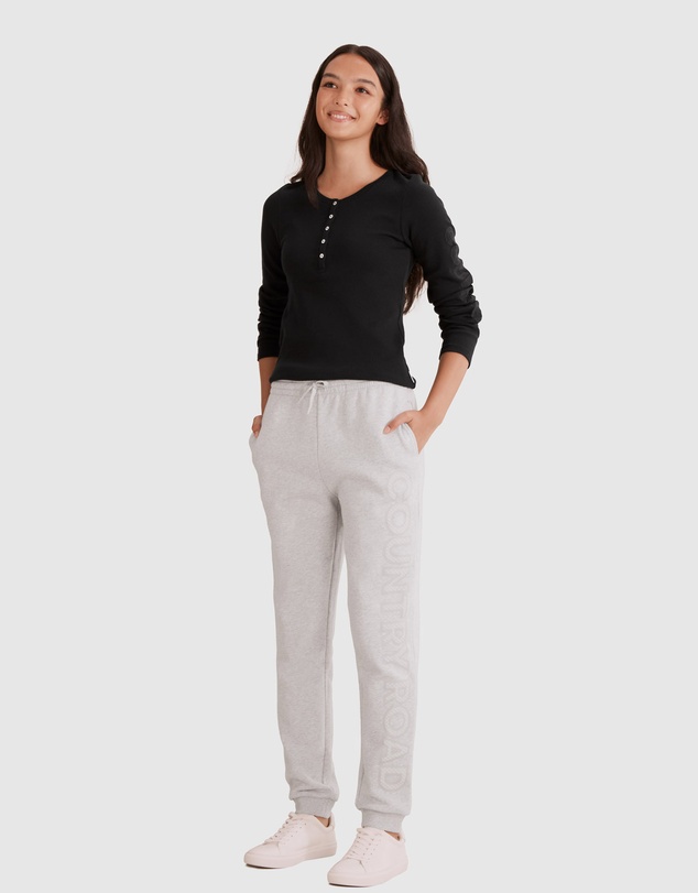 Country Road Teen Verified Australian Cotton Logo Sweat Pant