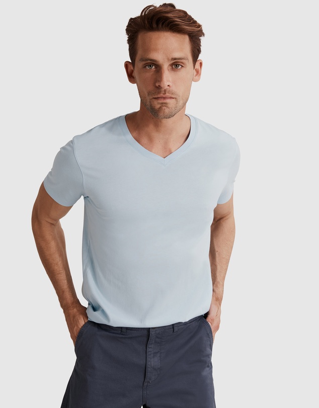 Country Road Pima V-neck T-Shirt