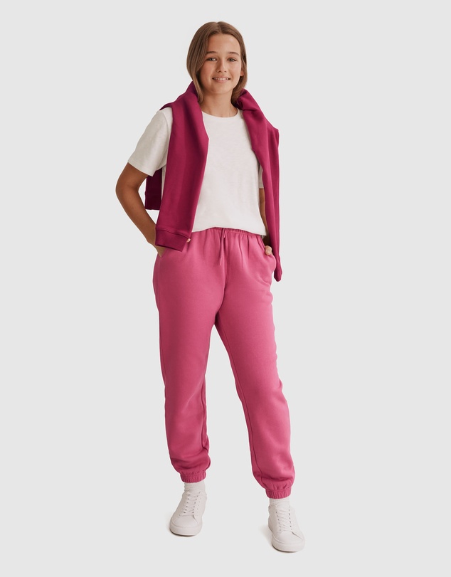 Country Road Teen Recycled Cotton Embroidered Detail Sweat Pant