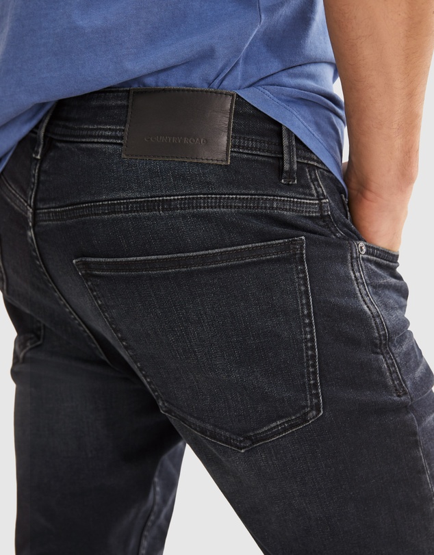 Country Road Slim Blue Black Jean