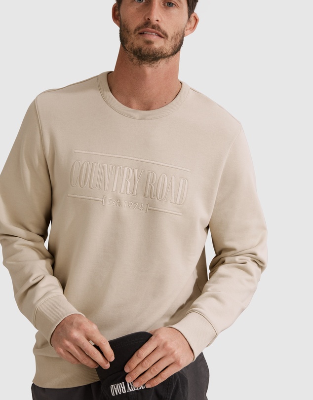 Country Road Verified Australian Cotton Heritage Sweat