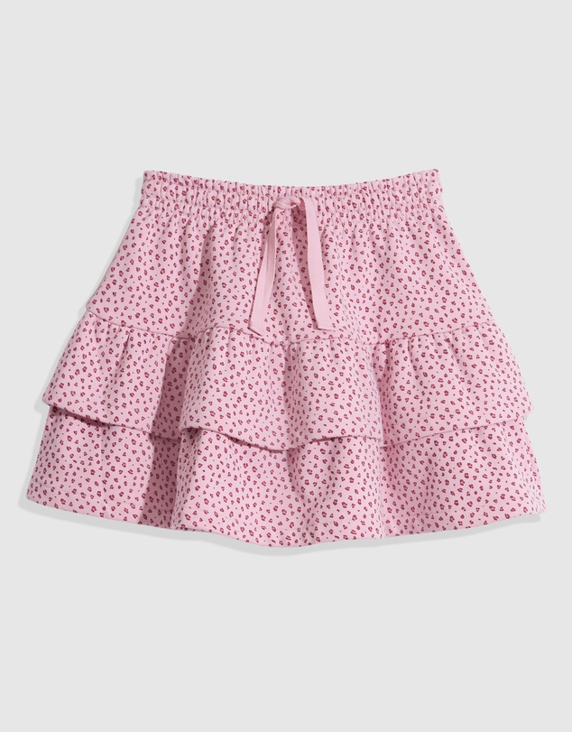 Country Road Australian Cotton Leopard Sweat Skirt