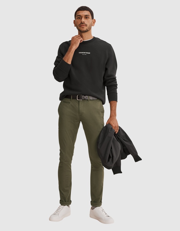 Country Road Australian Cotton Logo Sweat