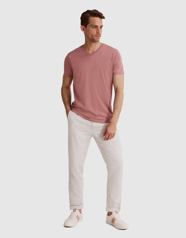 Country Road Pima V-neck T-Shirt