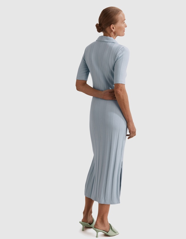 Country Road Cotton Modal Polo Dress