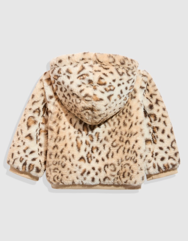 Country Road Faux Fur Jacket