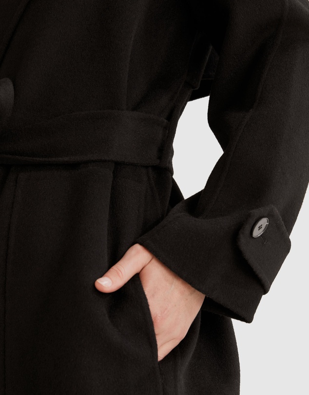 Country Road Belted Soft Coat