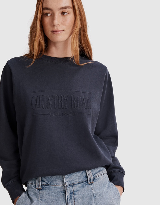 Country Road Verified Australian Cotton Heritage Sweat