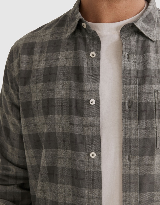 Country Road Regular Fit Brushed Cotton Shirt