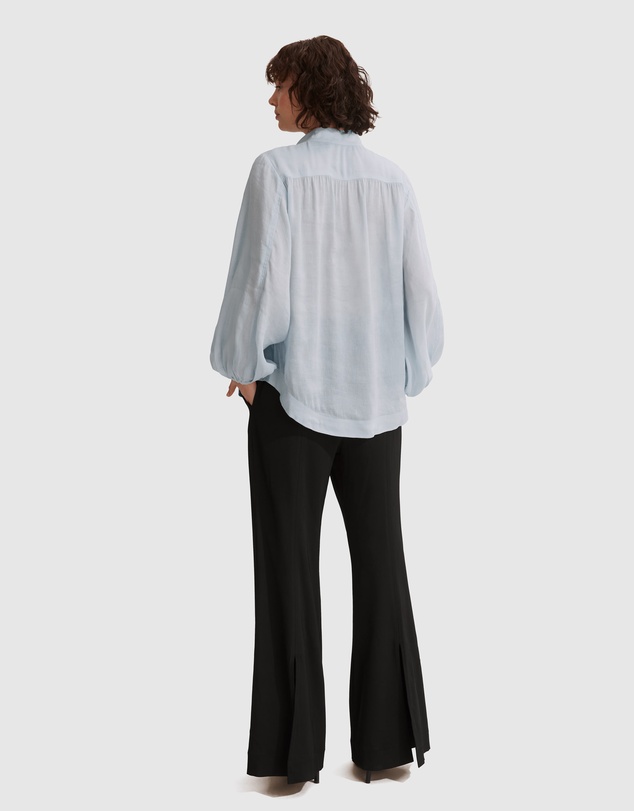 Country Road Bib Detail Blouse