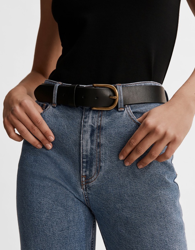 Country Road Casual Leather Belt