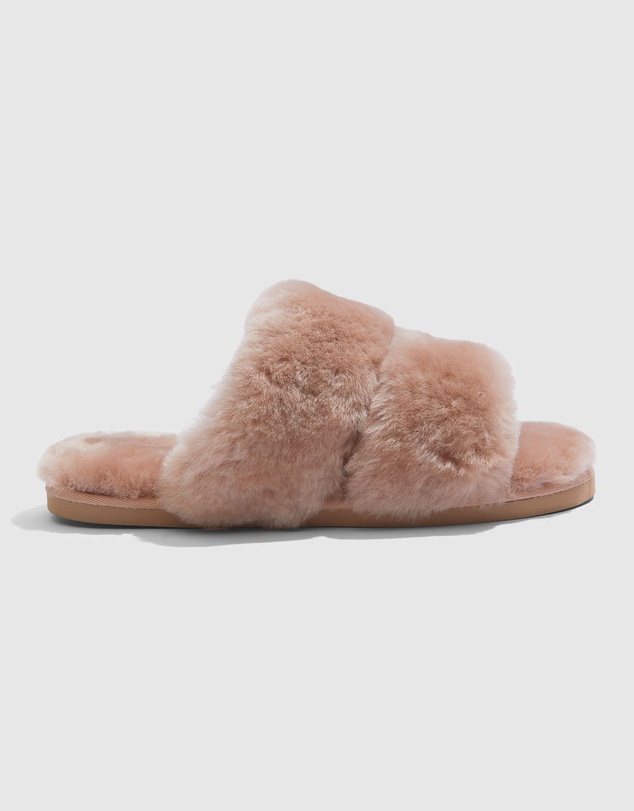 Country Road Australian Shearling Double Slide