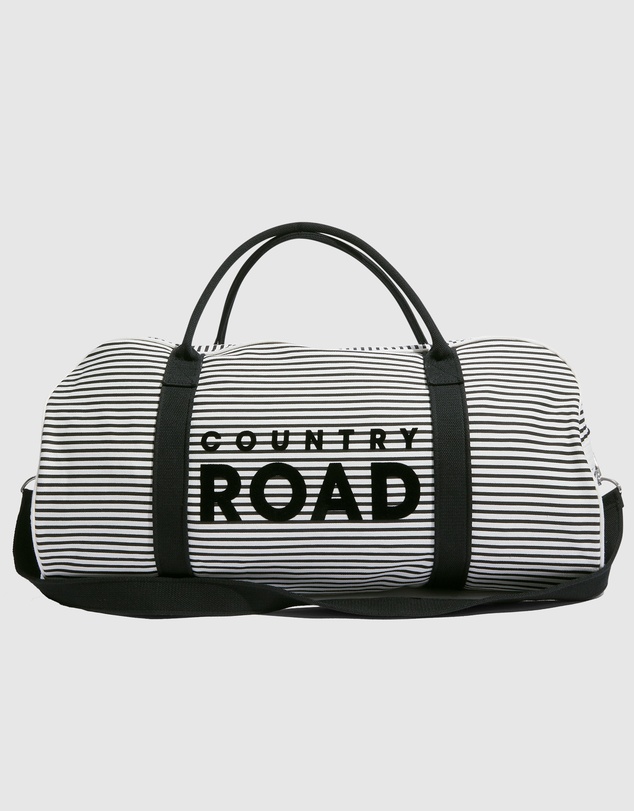 Country Road Flocked Stripe Tote