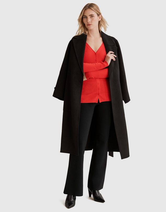 Country Road Australian Merino Wool Silk Cardigan