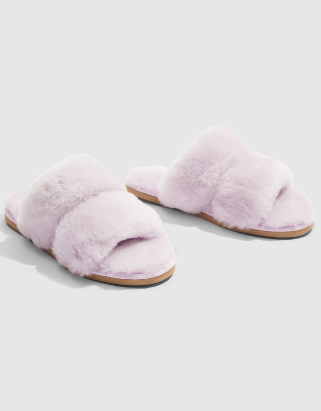 Country Road Australian Shearling Double Slide