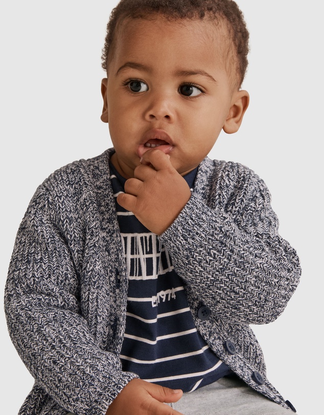 Country Road Twist Knit Cardigan