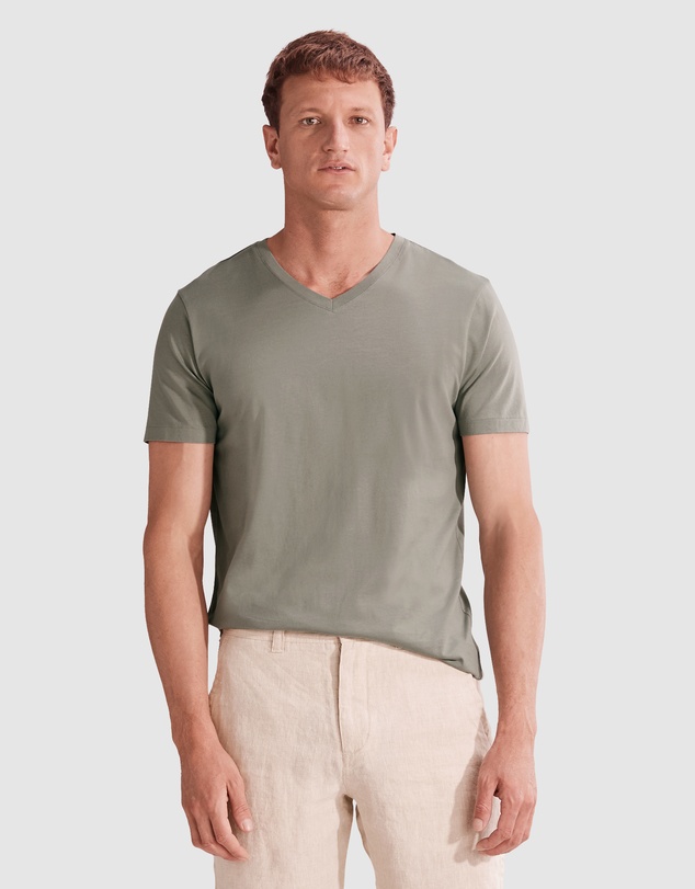 Country Road Pima V-neck T-Shirt