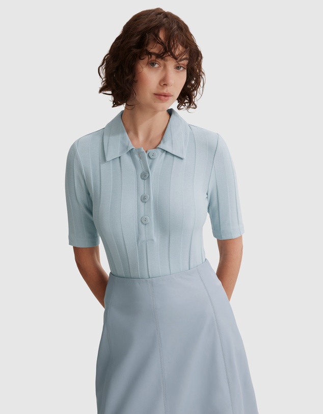 Country Road Cotton Modal Rib Polo