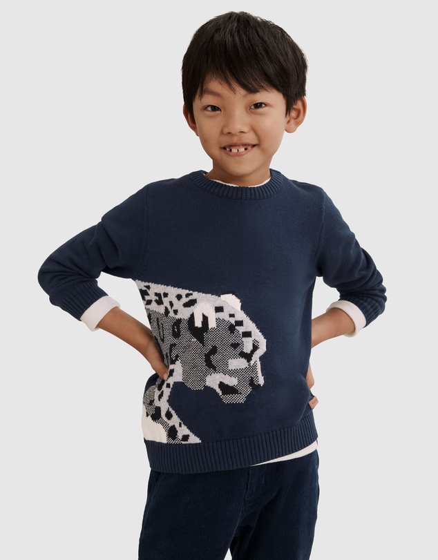 Country Road Leopard Knit