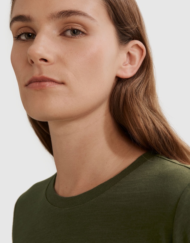 Country Road Long Sleeve Australian Cotton Slub T-Shirt