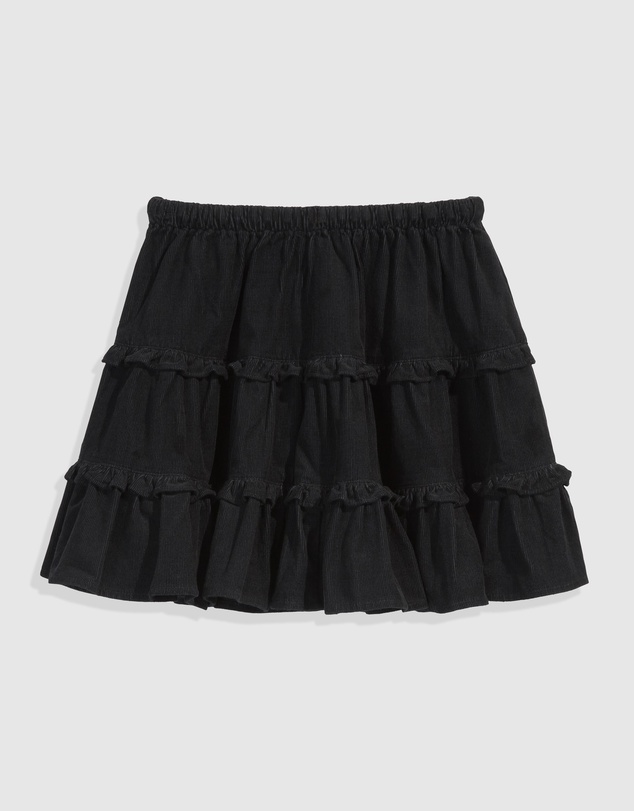 Country Road Tiered Cord Skirt