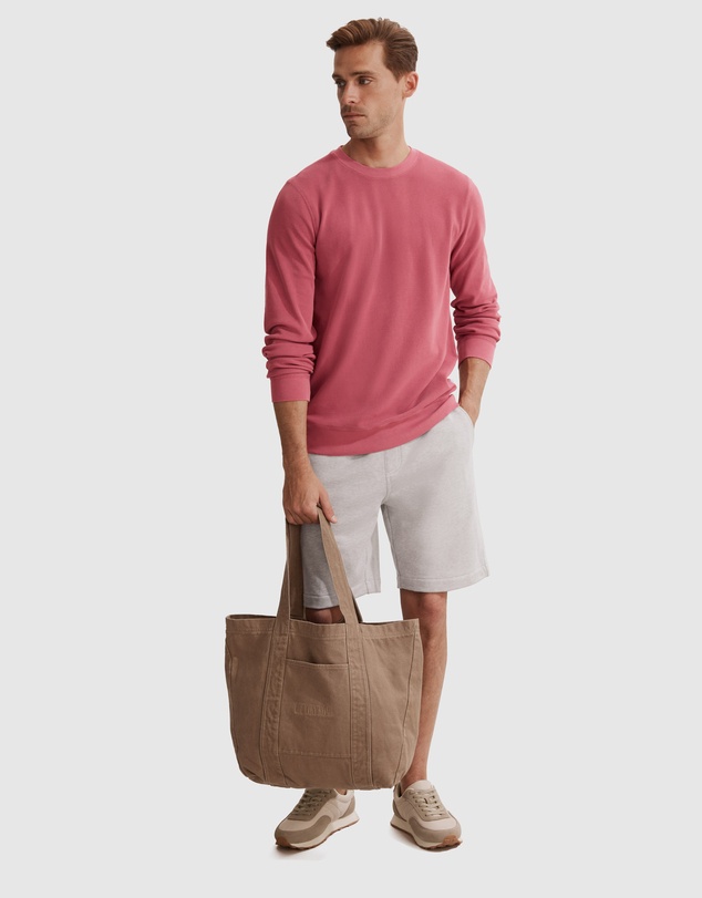 Country Road Waffle Crew T-Shirt