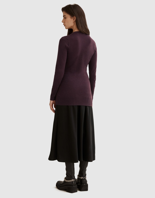 Country Road Australian Merino Wool Silk Cardigan