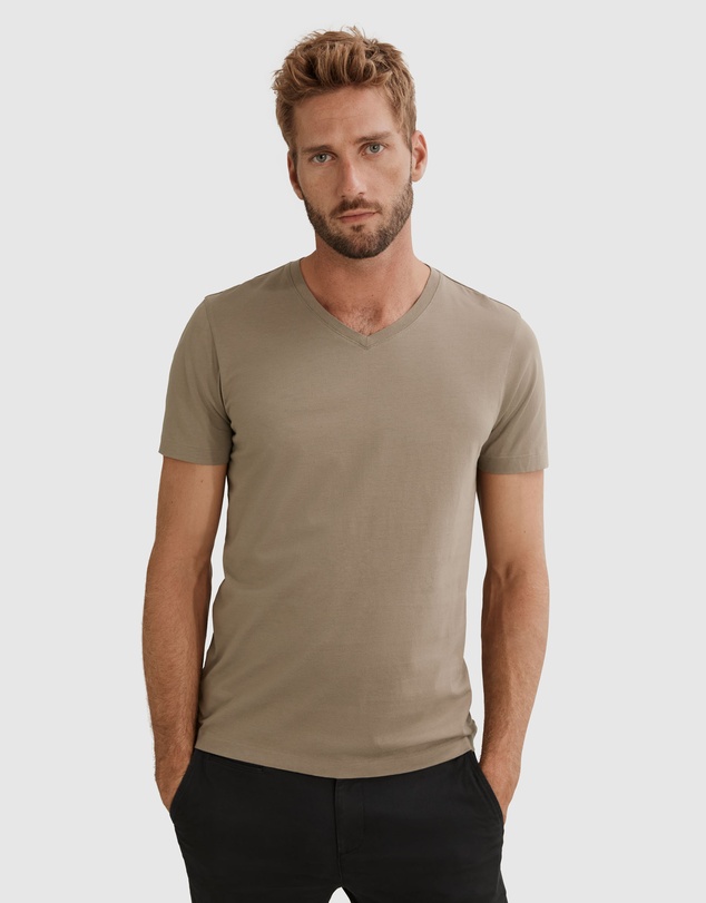 Country Road Pima V-neck T-Shirt
