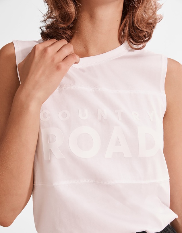 Country Road Verified Australian Cotton Modern Logo Tank