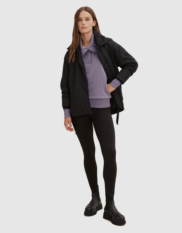 Country Road Towards Circularity - Recycled Cotton Large Collar Sweat